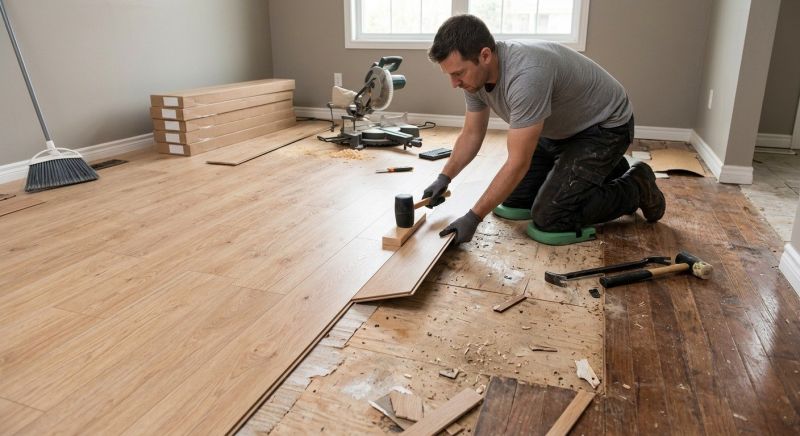 Laminate Floor Installation in Buda, TX