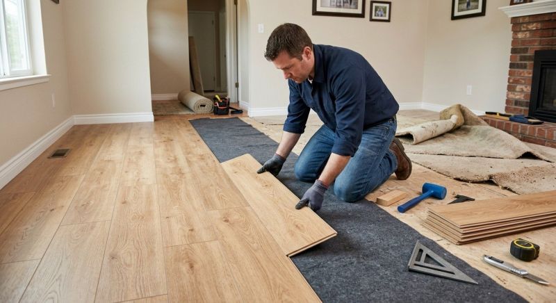 Laminate Floor Remodeling in Austin, TX
