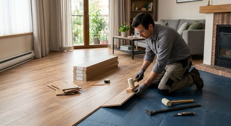 Laminate Floor Replacement in Leander, TX