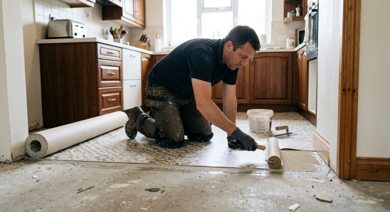 Linoleum Floor Installation in Cedar Park, TX