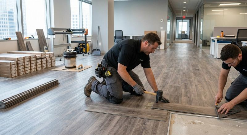 Linoleum Floor Installation in Kyle, TX