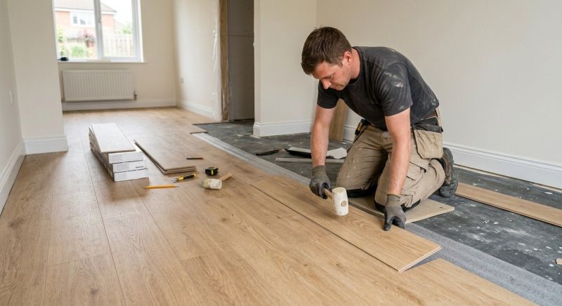 Linoleum Floor Installation in Wimberley, TX