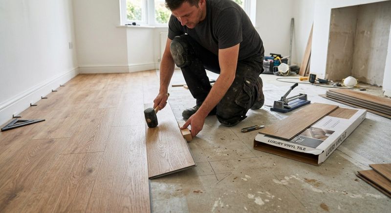 Luxury Vinyl Tile Installation in Del Valle, TX