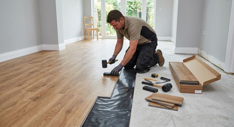 Luxury Vinyl Tile Installation in Leander, TX