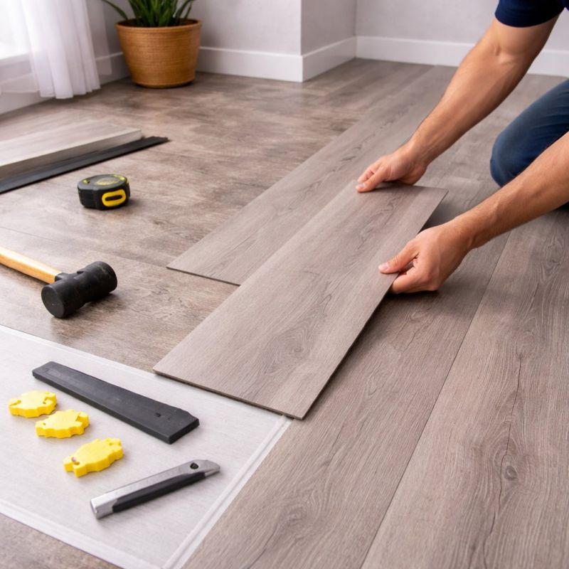 Luxury Vinyl Tile Installation in Round Rock, TX