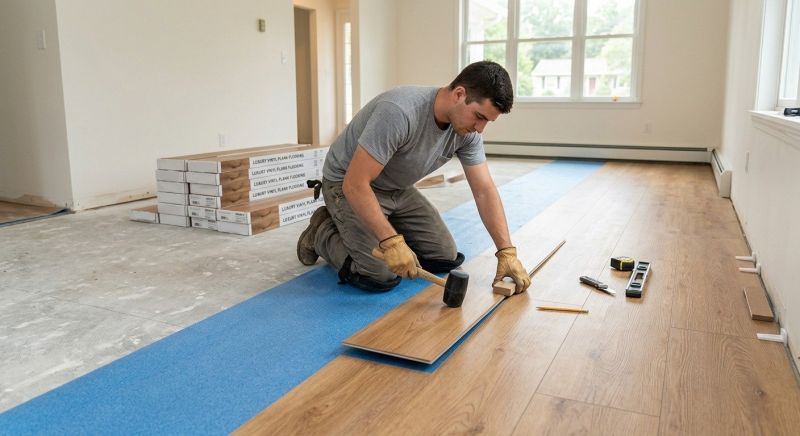 Lvt Flooring Installation in Leander, TX