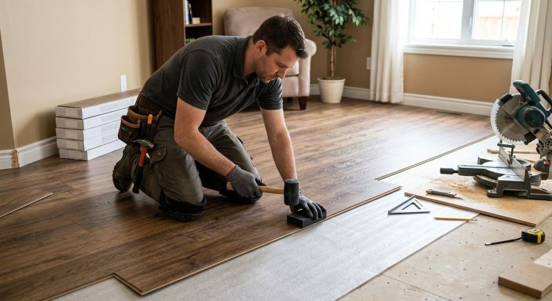 Plank Laminate Installation in Austin, TX