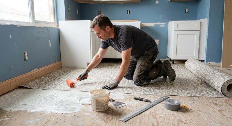 Sheet Flooring Installation in Cedar Park, TX