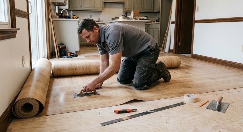 Sheet Flooring Installation in Manchaca, TX