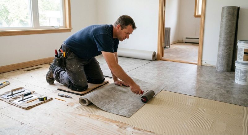 Sheet Flooring Installation in Manor, TX