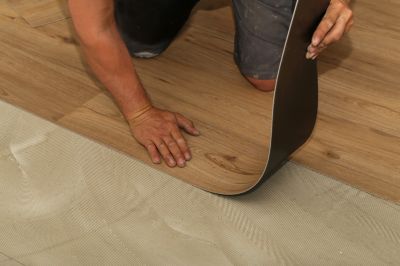 Sheet Linoleum Installation in Pflugerville, TX