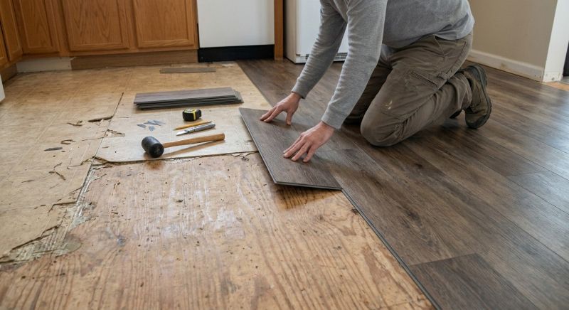 Vinyl Flooring Installation in Driftwood, TX