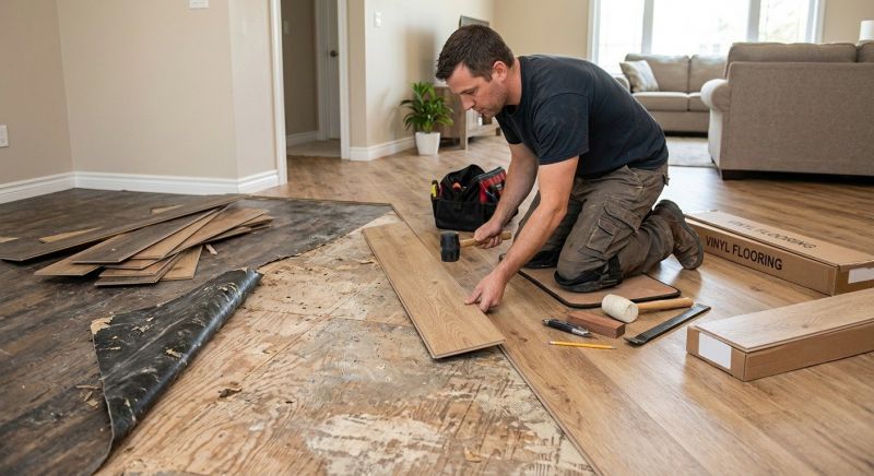 Vinyl Flooring Installation in Kyle, TX